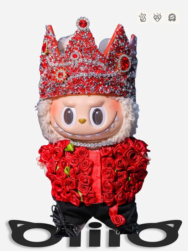 LABUBU Clothes G-Dragon Rose Outfit