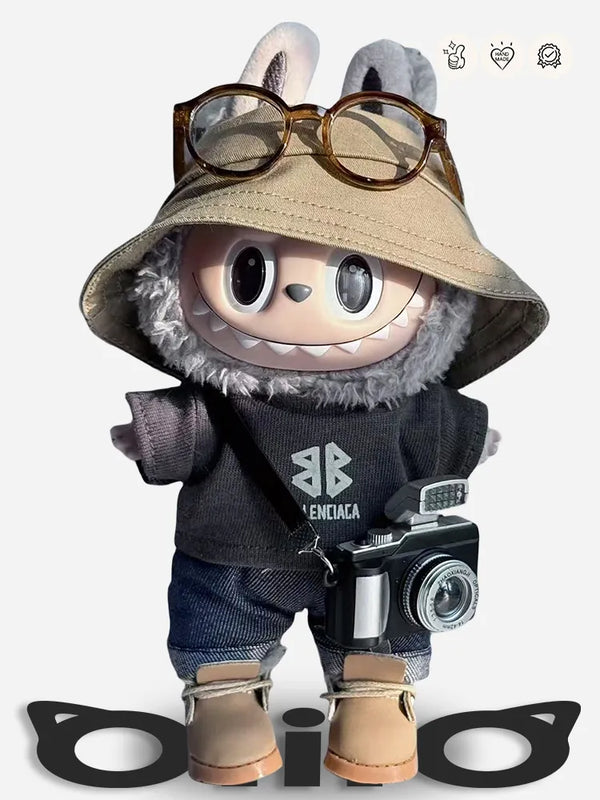 LABUBU Clothes Balenciaga Vintage Explorer Set