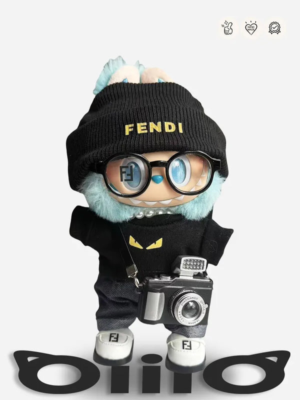 LABUBU Clothes Fendi Sporty Chic Set