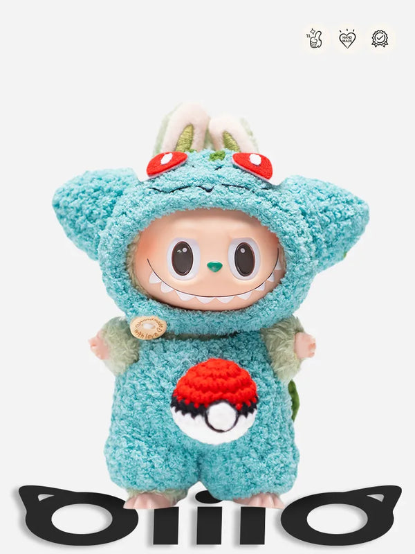 LABUBU Clothes Pokémon Bulbasaur Outfit