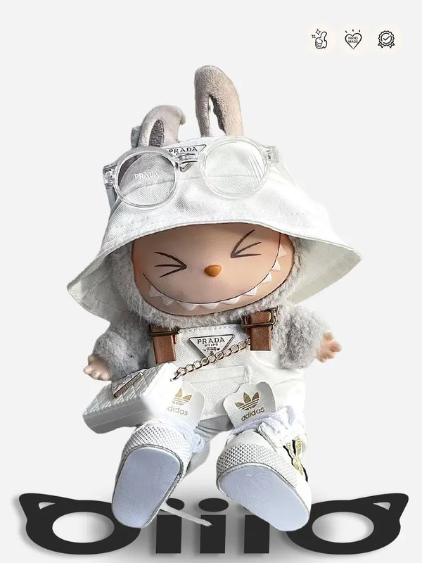 LABUBU Clothes Prada Casual Streetwear Outfit