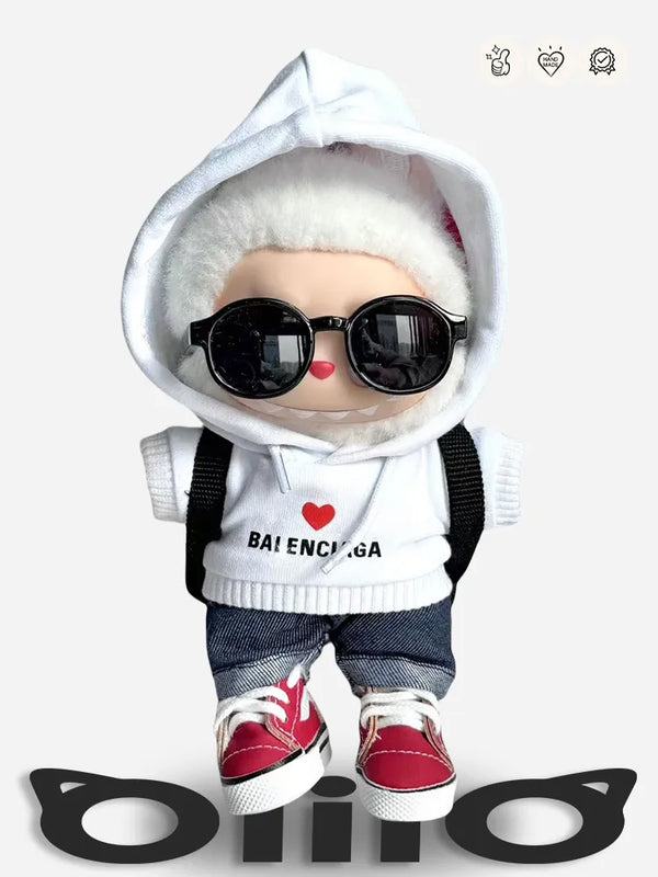 LABUBU Clothes Balenciaga Chic Casual Ensemble