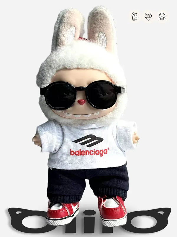 LABUBU Clothes Balenciaga Refined Sport Ensemble