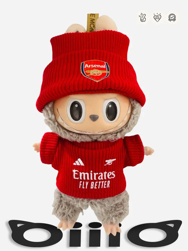 LABUBU Clothes Arsenal Jersey