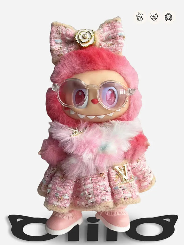 LABUBU Clothes LV Pink Ballet de Luxe