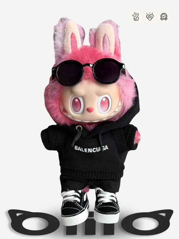 LABUBU Clothes Balenciaga Sweet - cool Ensemble
