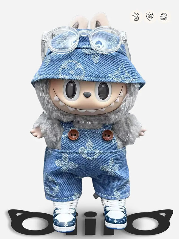 LABUBU Clothes LV Blue  Denimland